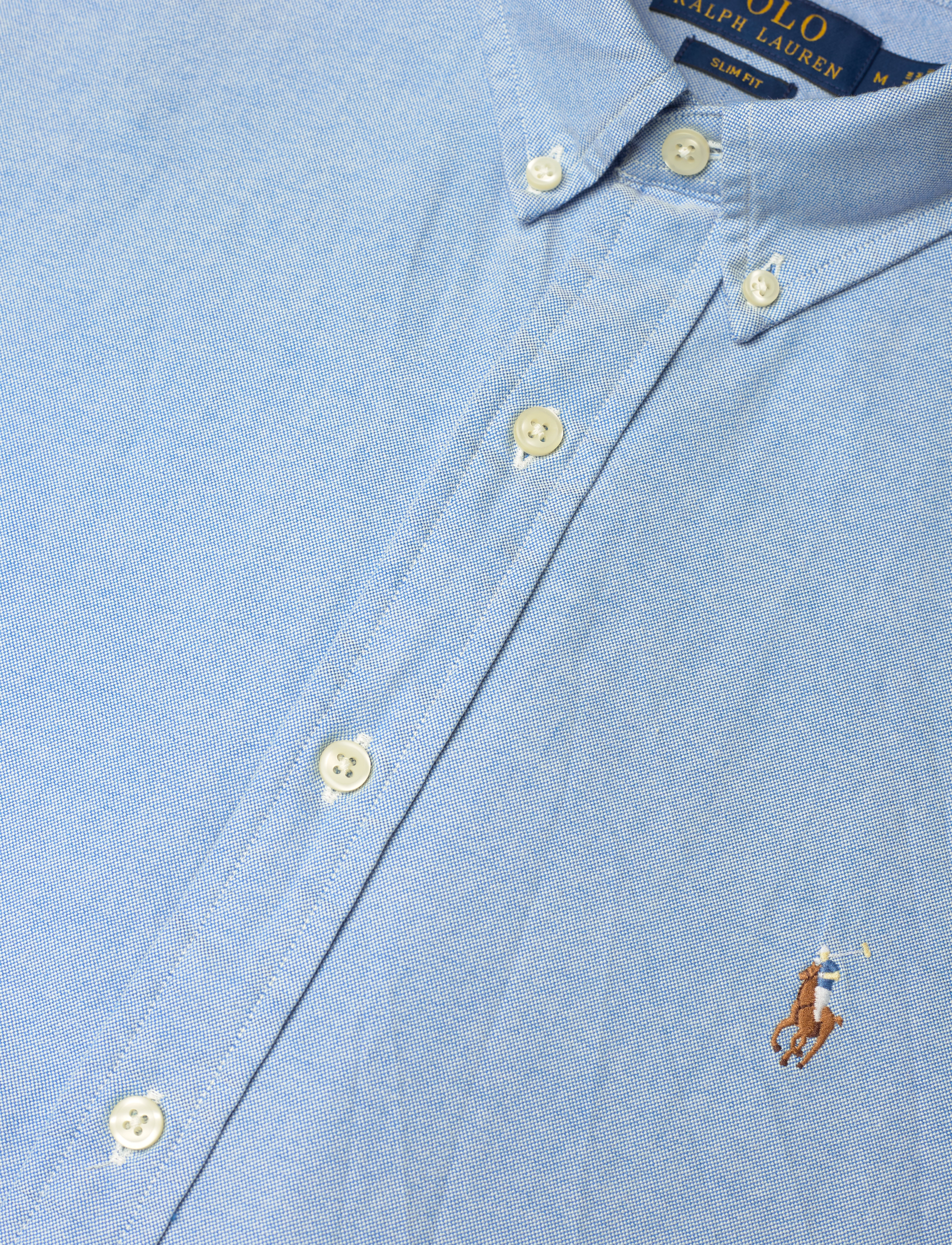 Polo Ralph Lauren - Slim Fit Oxford Shirt - bsr blue - 4