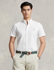 Polo Ralph Lauren - Slim Fit Oxford Shirt - oxford-skjortor - bsr white - 0