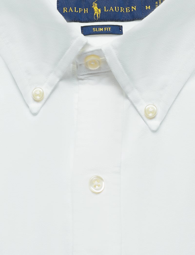 Polo Ralph Lauren - Slim Fit Oxford Shirt - basic skjortor - bsr white - 3