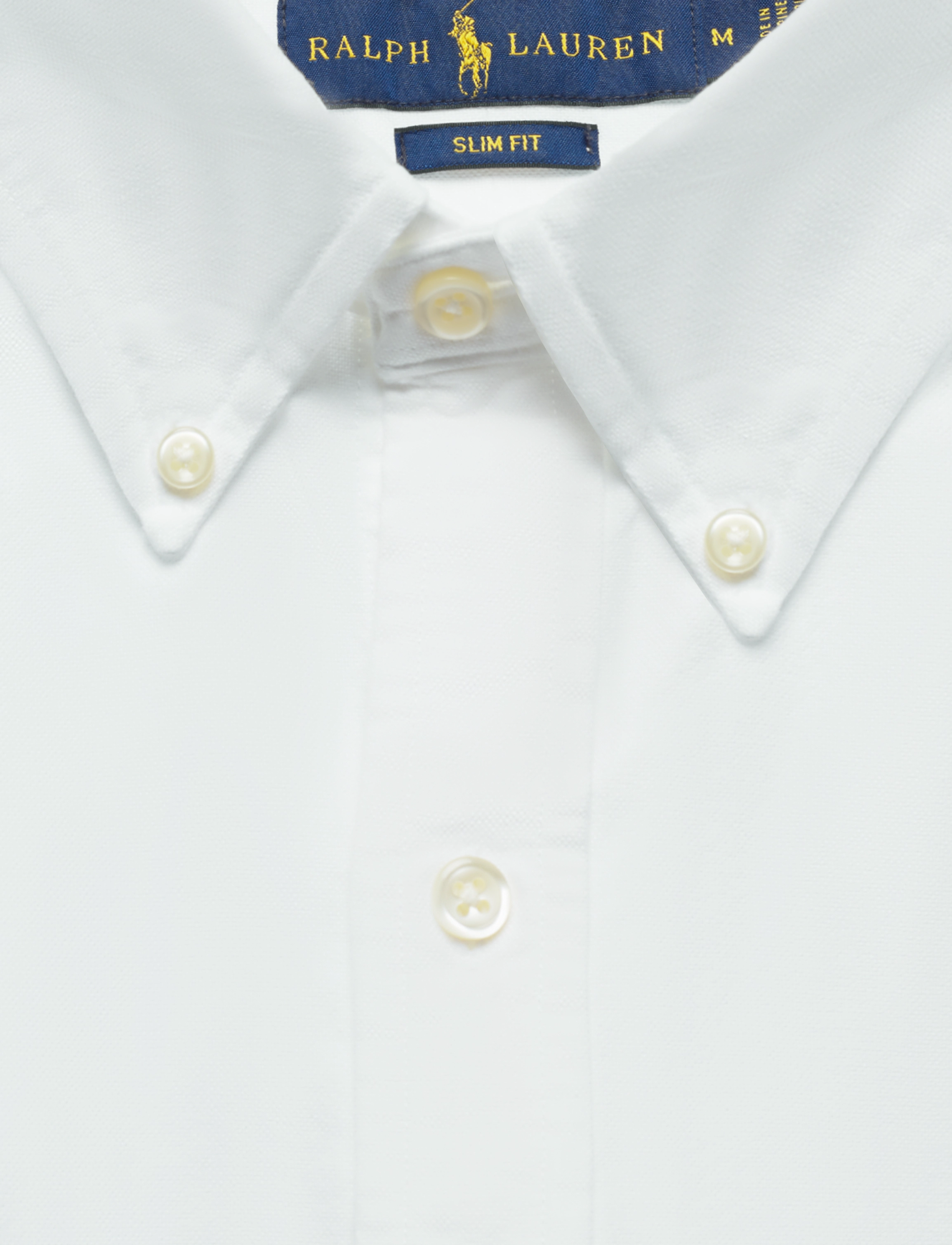 Polo Ralph Lauren - Slim Fit Oxford Shirt - bsr white - 3