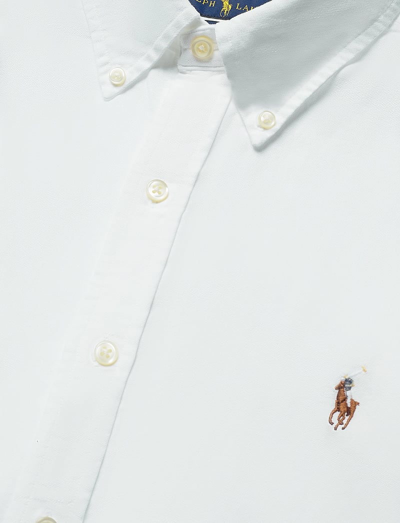 Polo Ralph Lauren - Slim Fit Oxford Shirt - basic skjortor - bsr white - 4