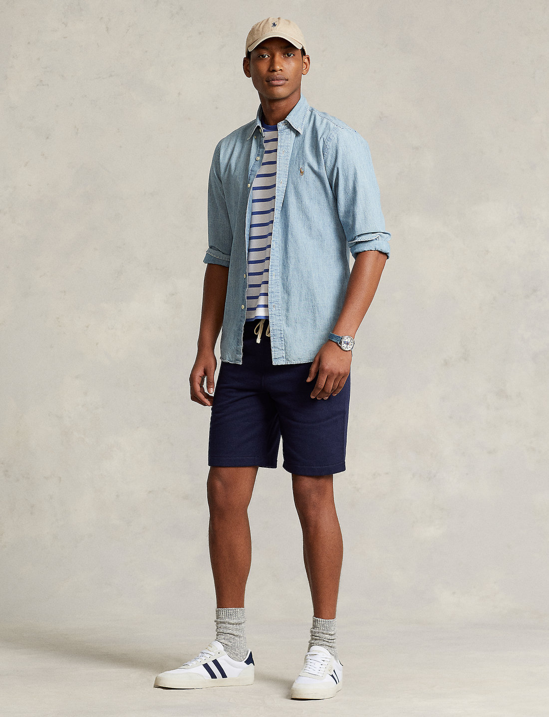 Polo navy deals shorts