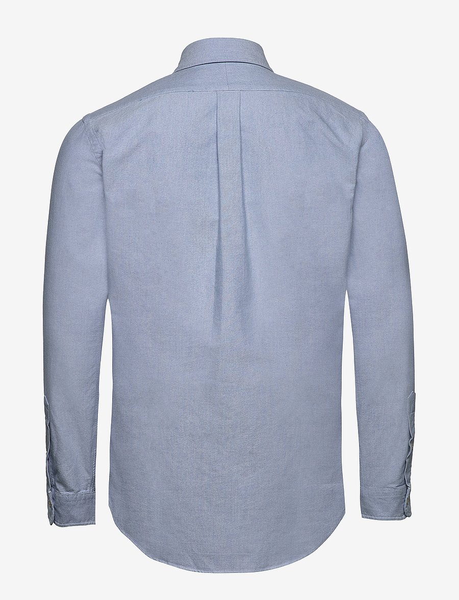 Polo Ralph Lauren - Custom Fit Striped Oxford Shirt - oxford skjorter - blue - 2