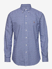Custom Fit Oxford Shirt - BLUE/WHITE GINGHA