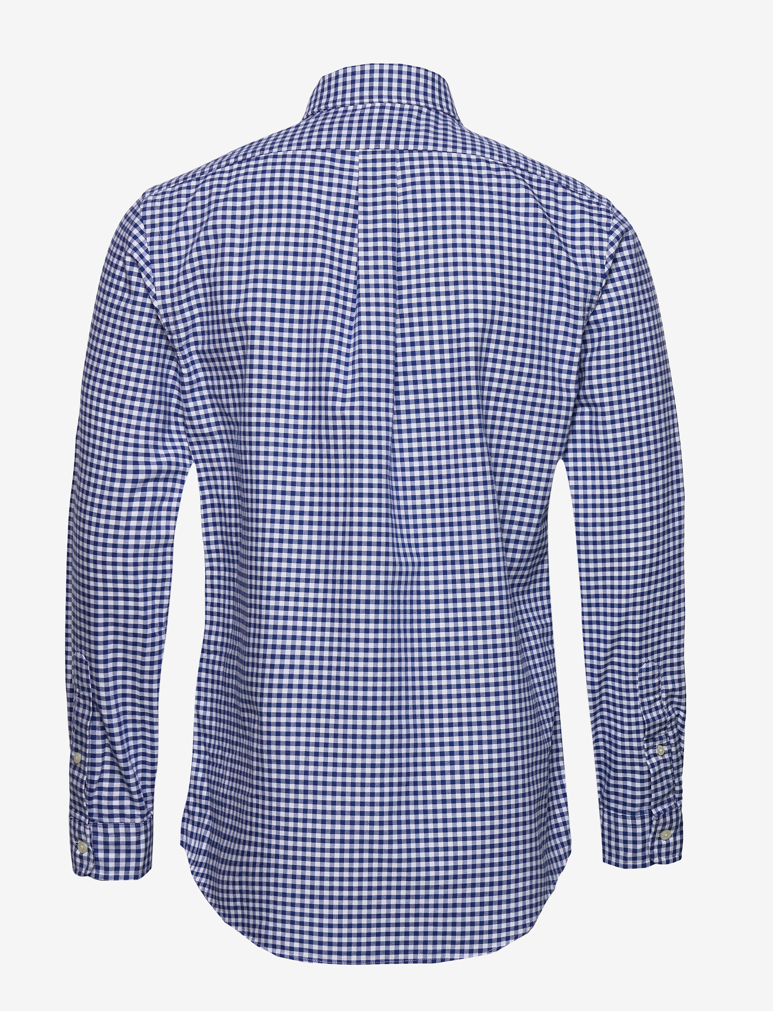 Polo Ralph Lauren - Custom Fit Striped Oxford Shirt - oxford-skjortor - blue/white gingha - 1