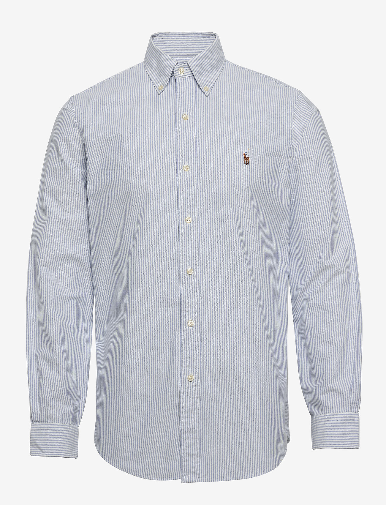 Polo Ralph Lauren - Custom Fit Oxford Shirt - basic skjortor - blue/white stripe - 1