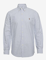 Custom Fit Oxford Shirt - BLUE/WHITE STRIPE