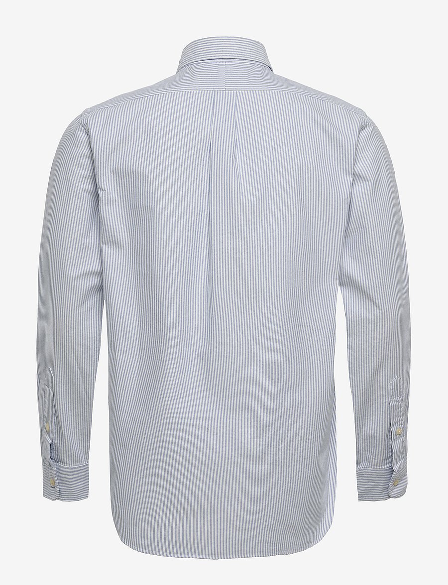 Polo Ralph Lauren - Custom Fit Striped Oxford Shirt - oxford skjorter - blue/white stripe - 2