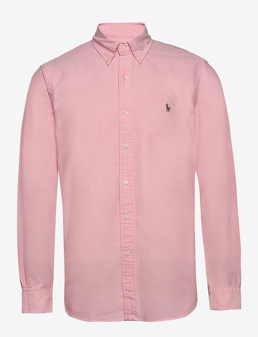 Polo Ralph Lauren - Custom Fit Oxford Shirt - oxford skjorter - pink - 1