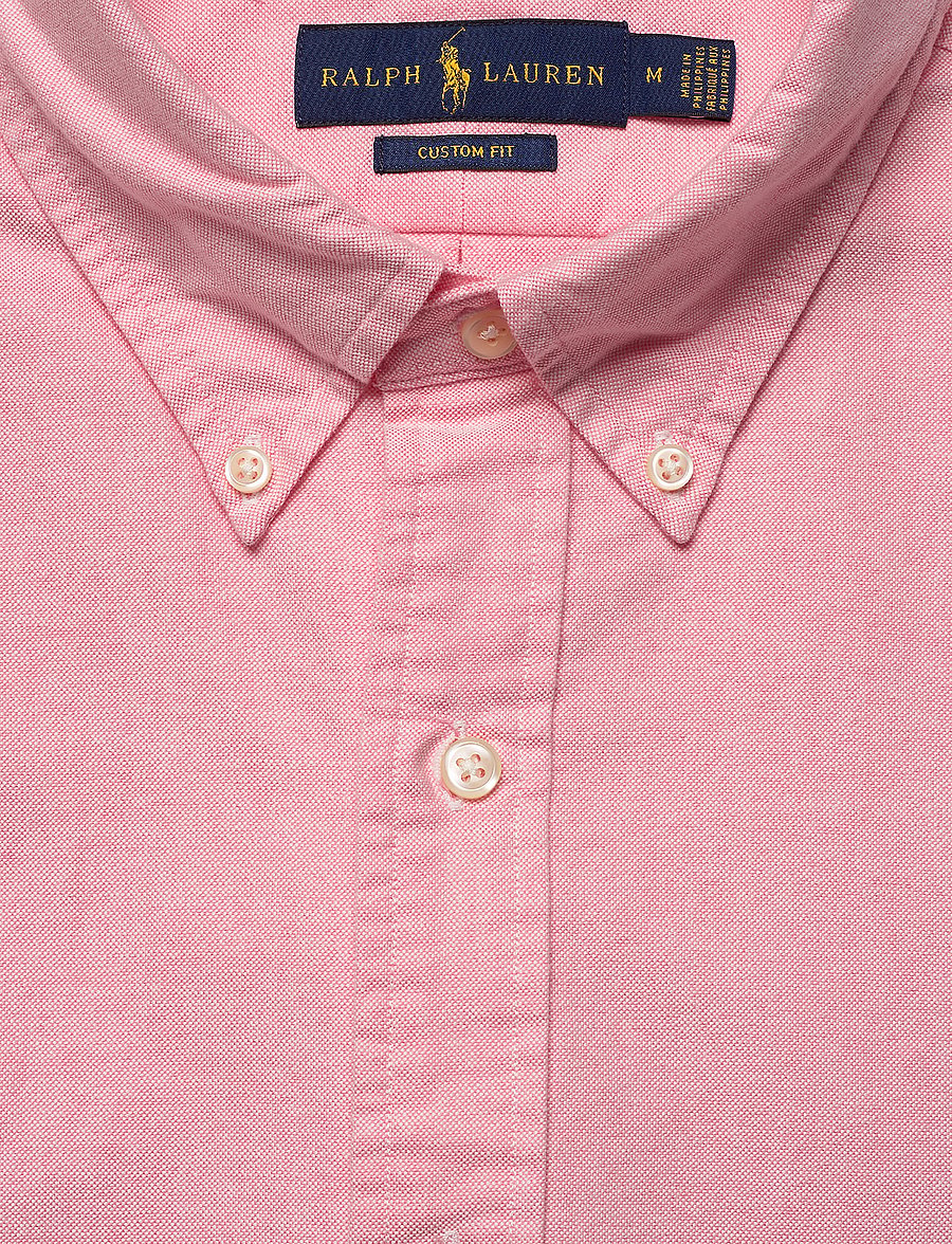 Polo Ralph Lauren - Custom Fit Oxford Shirt - oxford skjorter - pink - 3