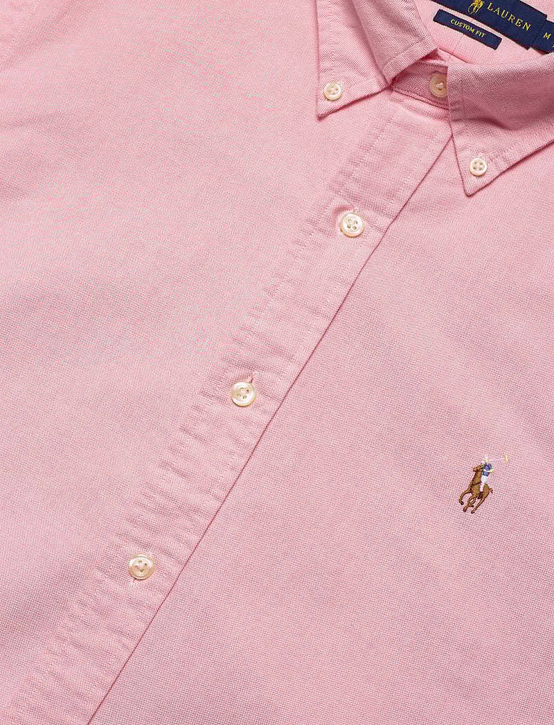 Polo Ralph Lauren - Custom Fit Oxford Shirt - basic skjorter - pink - 4