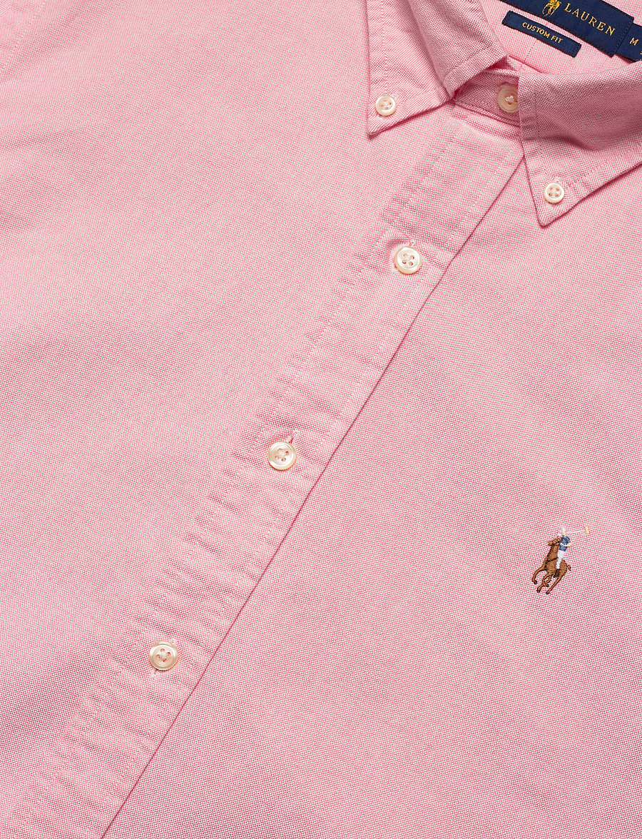 Polo Ralph Lauren - Custom Fit Oxford Shirt - oxford skjorter - pink - 4