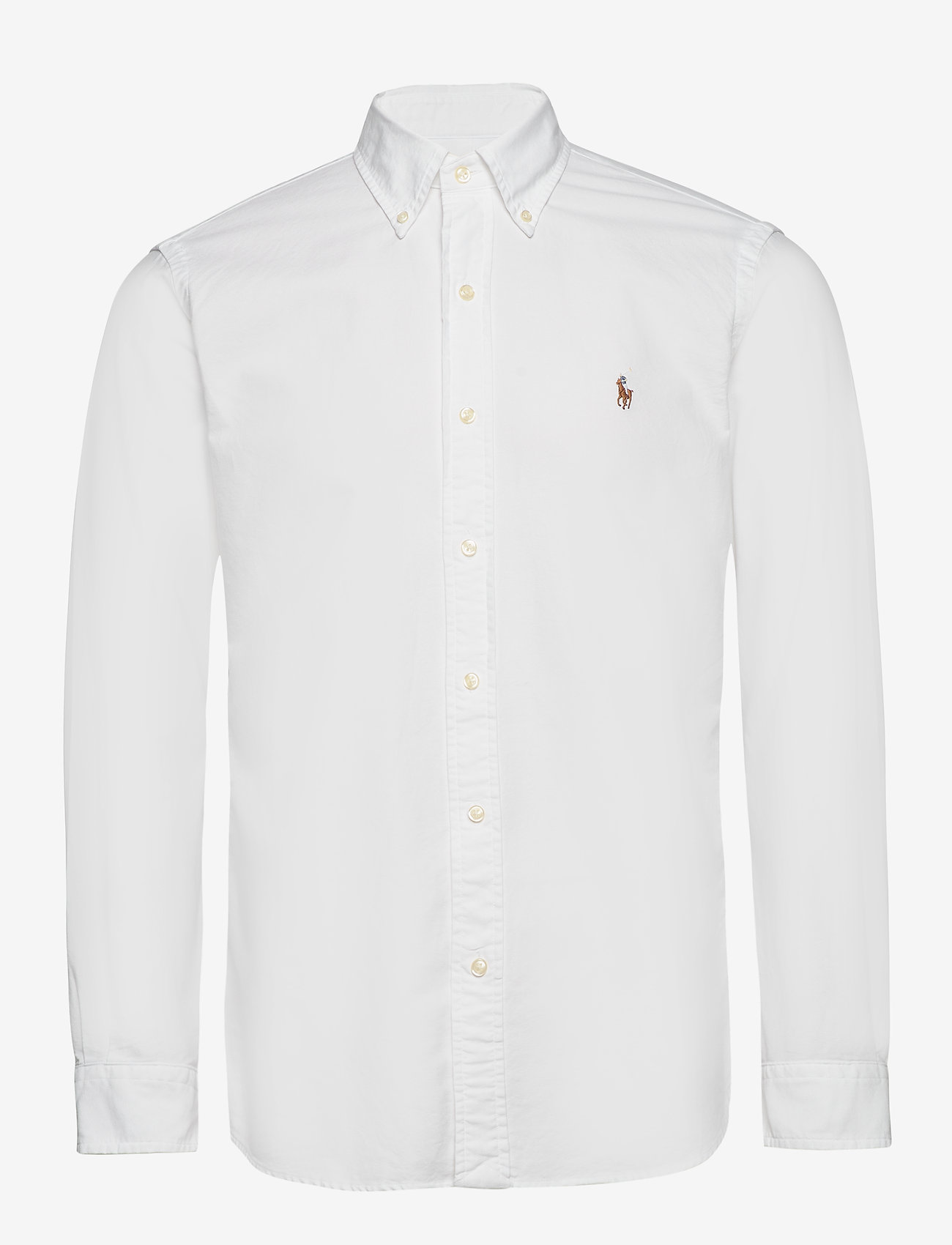 Polo Ralph Lauren - Custom Fit Oxford Shirt - oxford-skjorter - white - 1