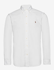 Polo Ralph Lauren - Custom Fit Oxford Shirt - oxford-skjorter - white - 1