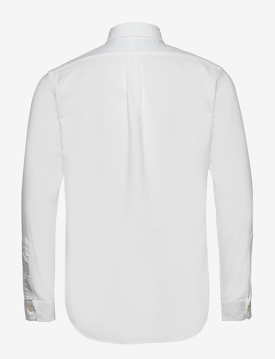 Polo Ralph Lauren - Custom Fit Striped Oxford Shirt - oxford shirts - white - 2