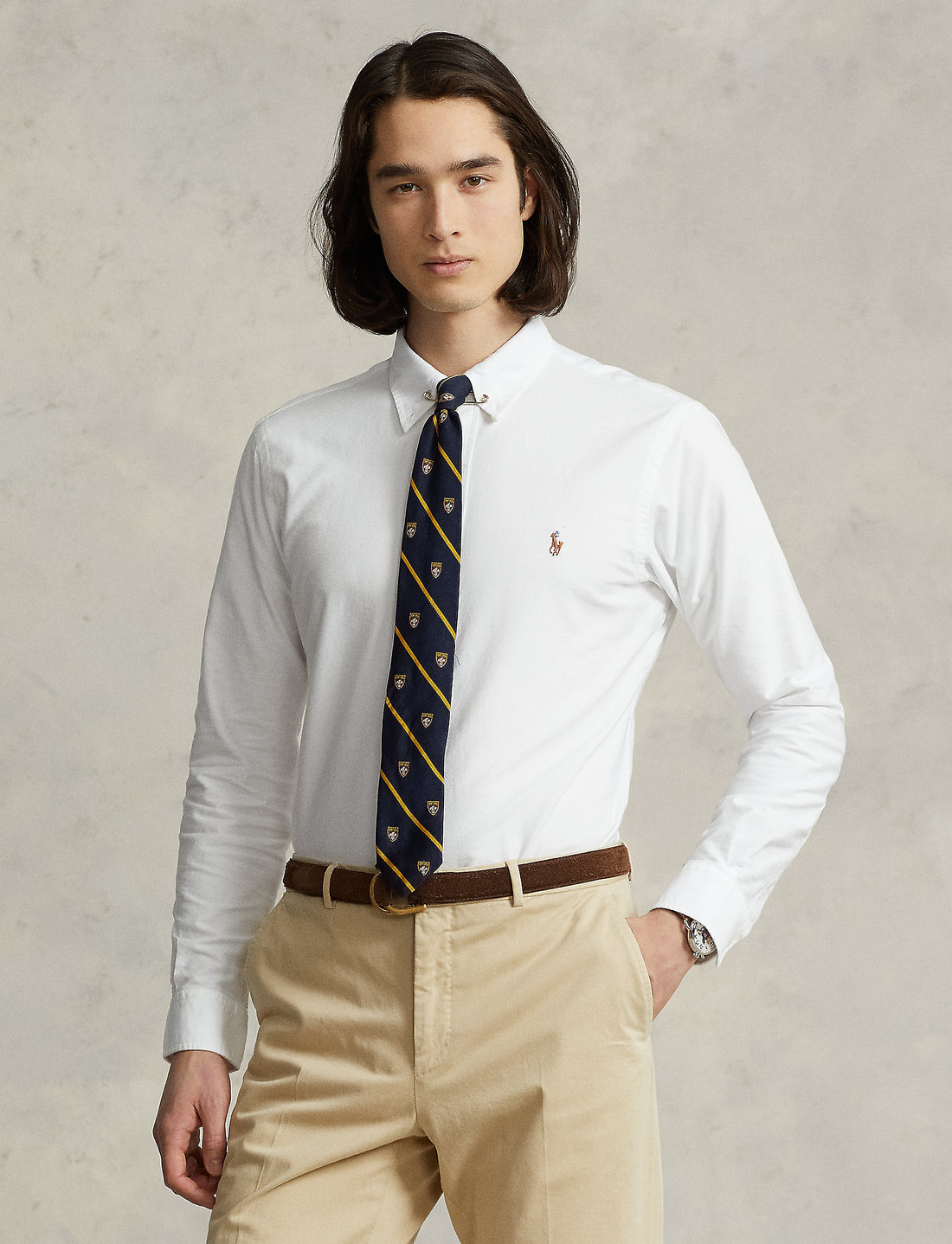Chemise ralph lauren custom fit femme hotsell