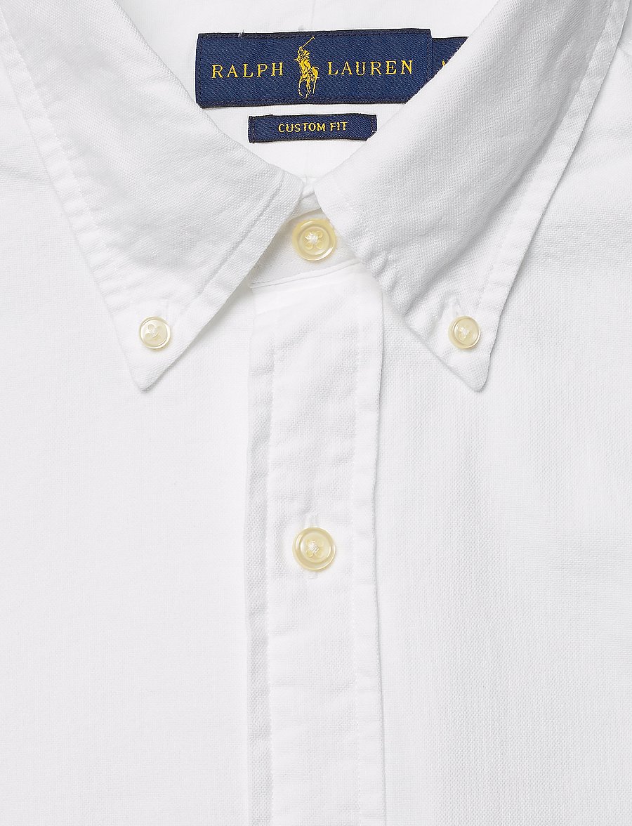 Polo Ralph Lauren - Custom Fit Striped Oxford Shirt - oxford shirts - white - 3