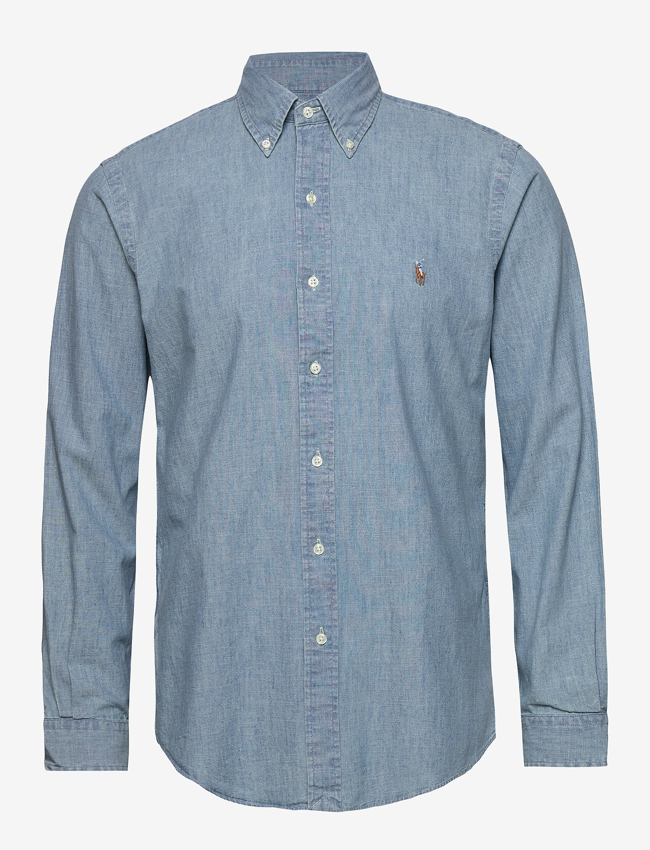 Polo Ralph Lauren - Custom Fit Chambray Shirt - chemises en jean - chambray - 1