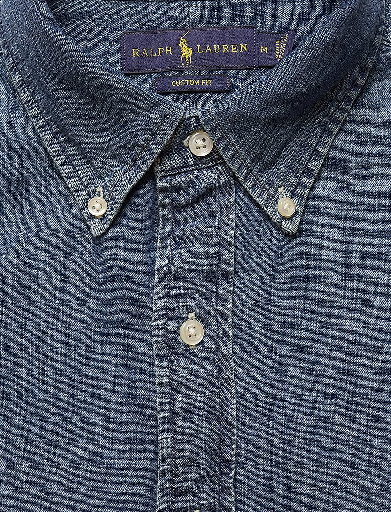 Polo Ralph Lauren - Custom Fit Denim Shirt - basic shirts - denim - 3