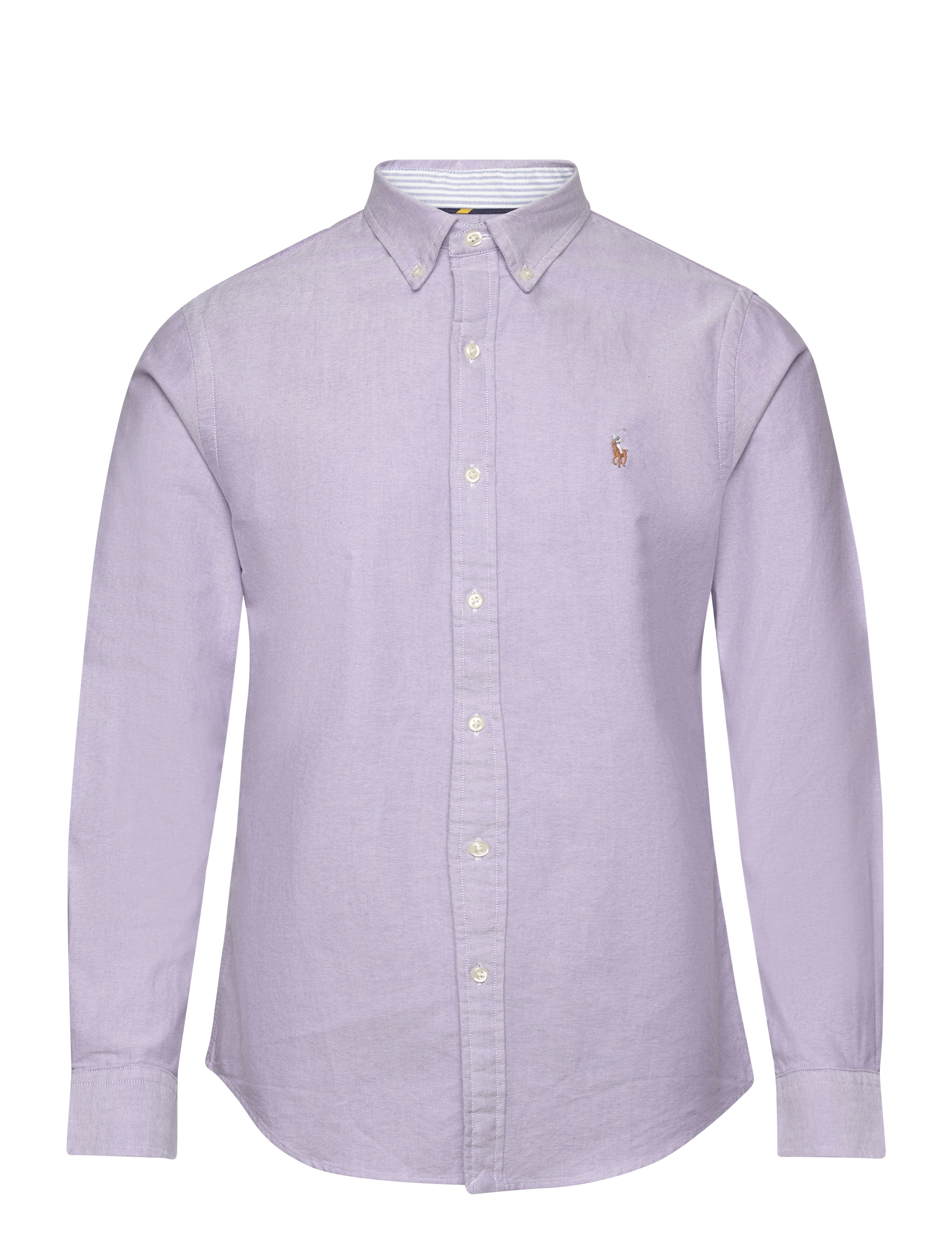 POLO RALPH LAUREN Slim Fit Oxford Shirt Lila - M - Herren