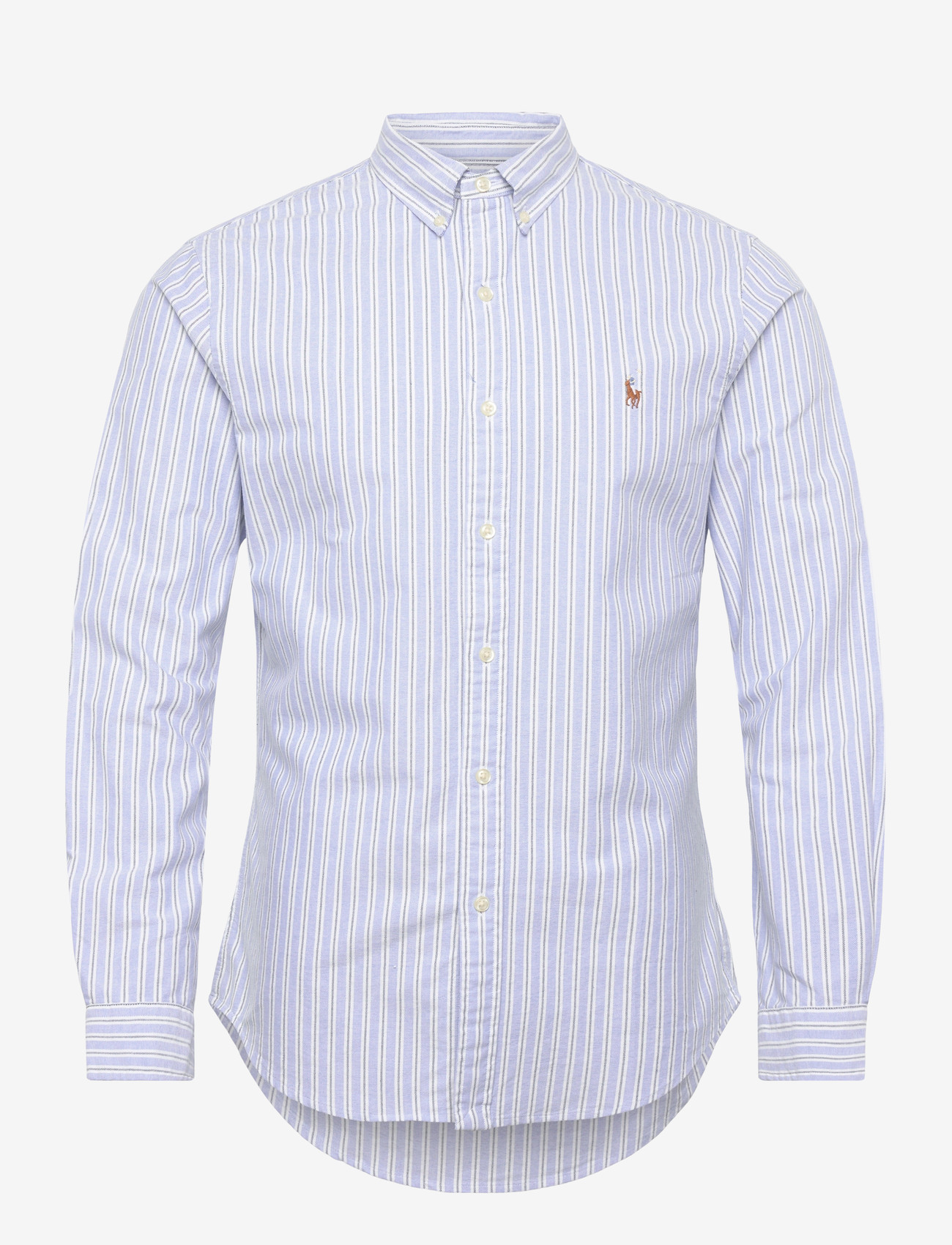 Polo Ralph Lauren - Slim Fit Oxford Shirt - basic skjortor - 4331a blue/white - 0
