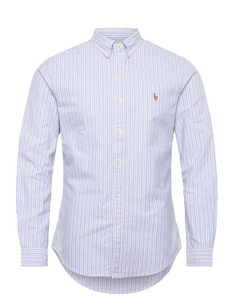 Polo Ralph Lauren - Slim Fit Oxford Shirt - basic skjortor - 4331a blue/white - 0