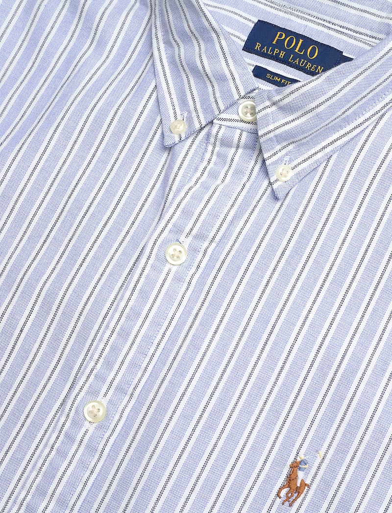 Polo Ralph Lauren - Slim Fit Oxford Shirt - basic skjortor - 4331a blue/white - 3