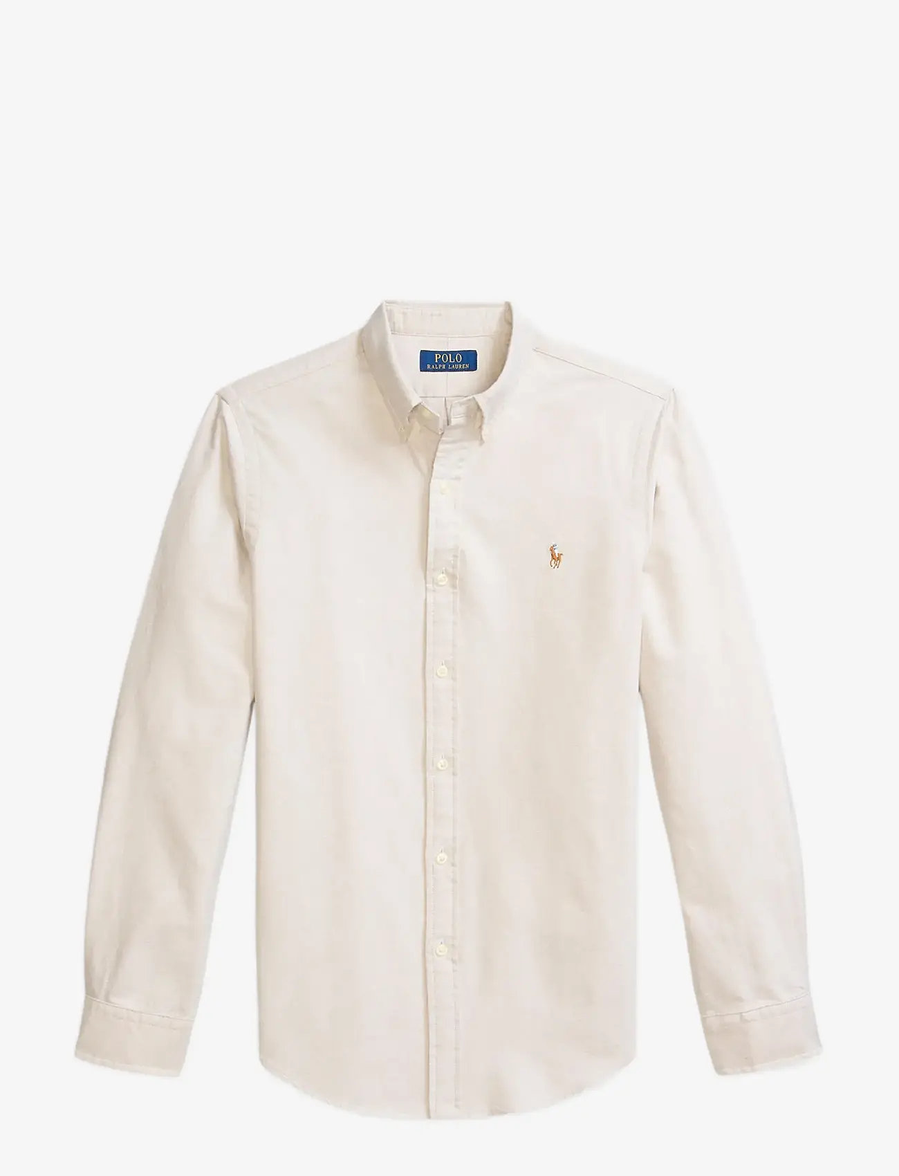 Polo Ralph Lauren - OXFORD-SLBDPPCS - oxford skjorter - coastal beige - 1