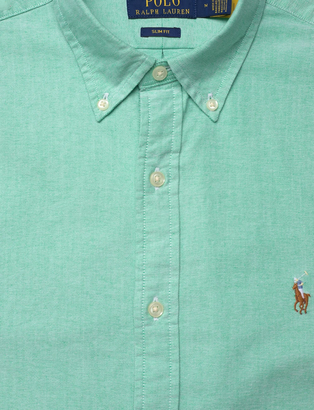 Polo Ralph Lauren - Slim Fit Oxford Shirt - basic shirts - summer emerald - 2