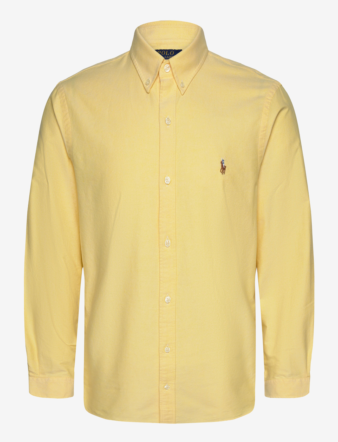 Polo Ralph Lauren - Slim Fit Oxford Shirt - oxford skjorter - yellow oxford - 1