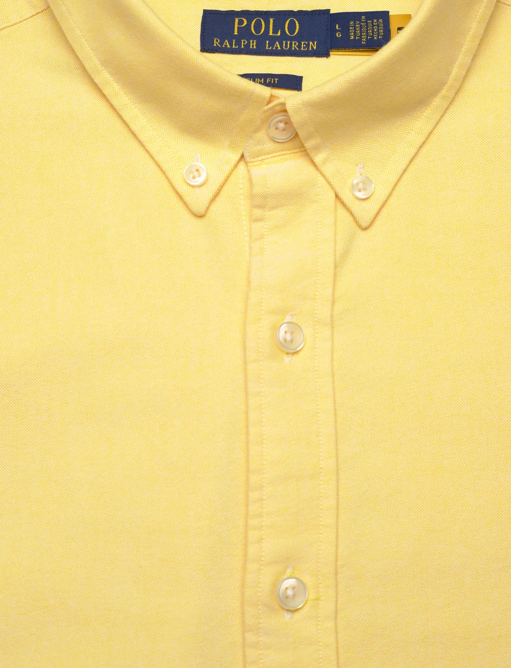 Polo Ralph Lauren - OXFORD-SLBDPPCS - basic skjorter - yellow oxford - 3