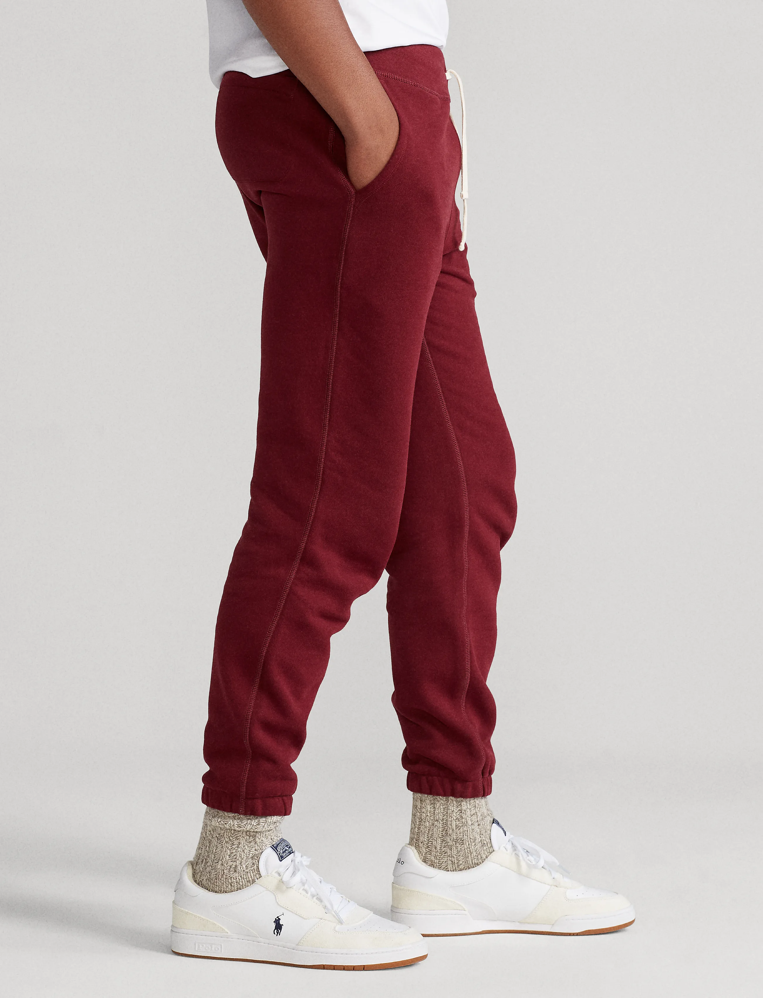 Polo Ralph Lauren - The RL Fleece Sweatpant - shop efter anledning - classic wine - 4