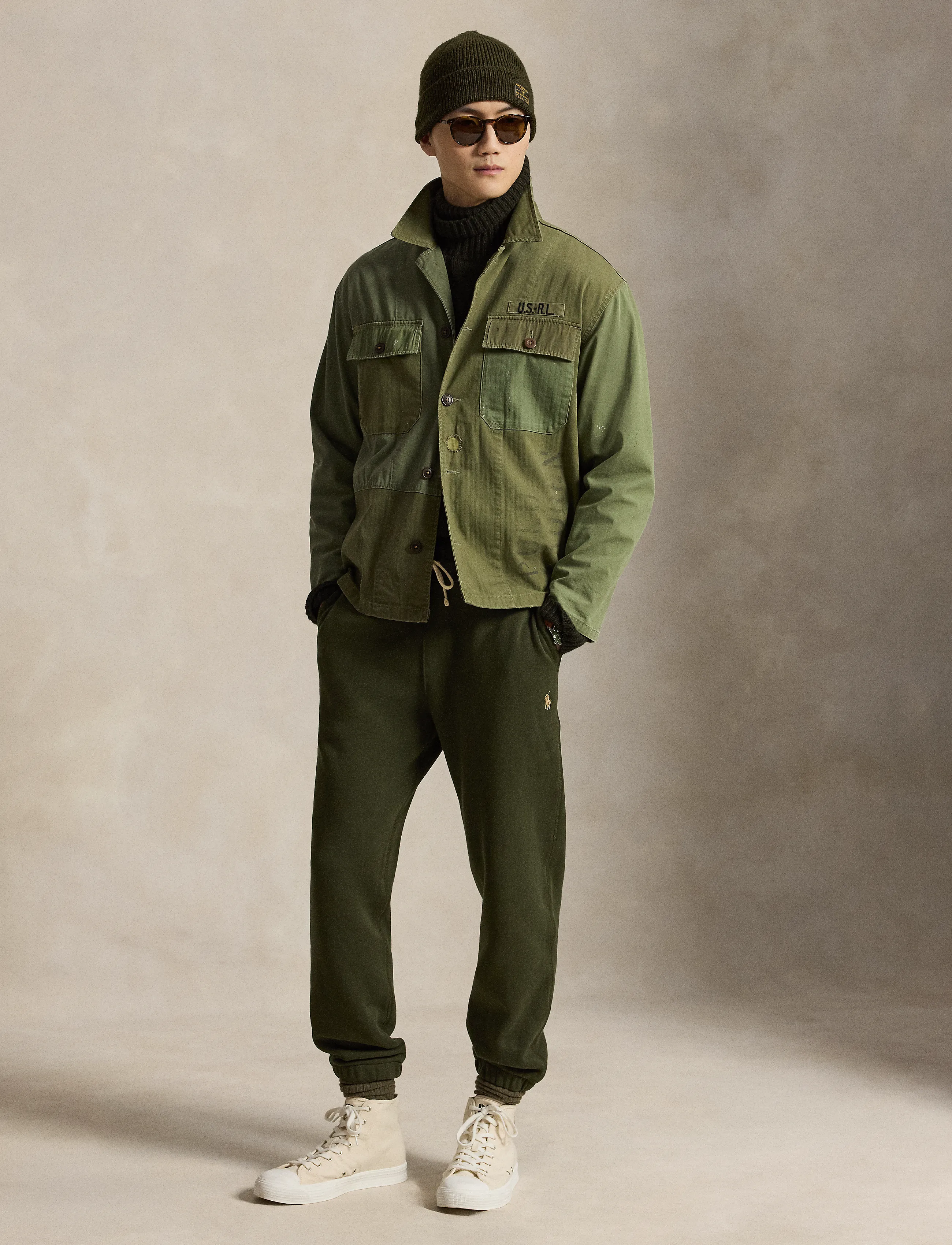 Khaki green