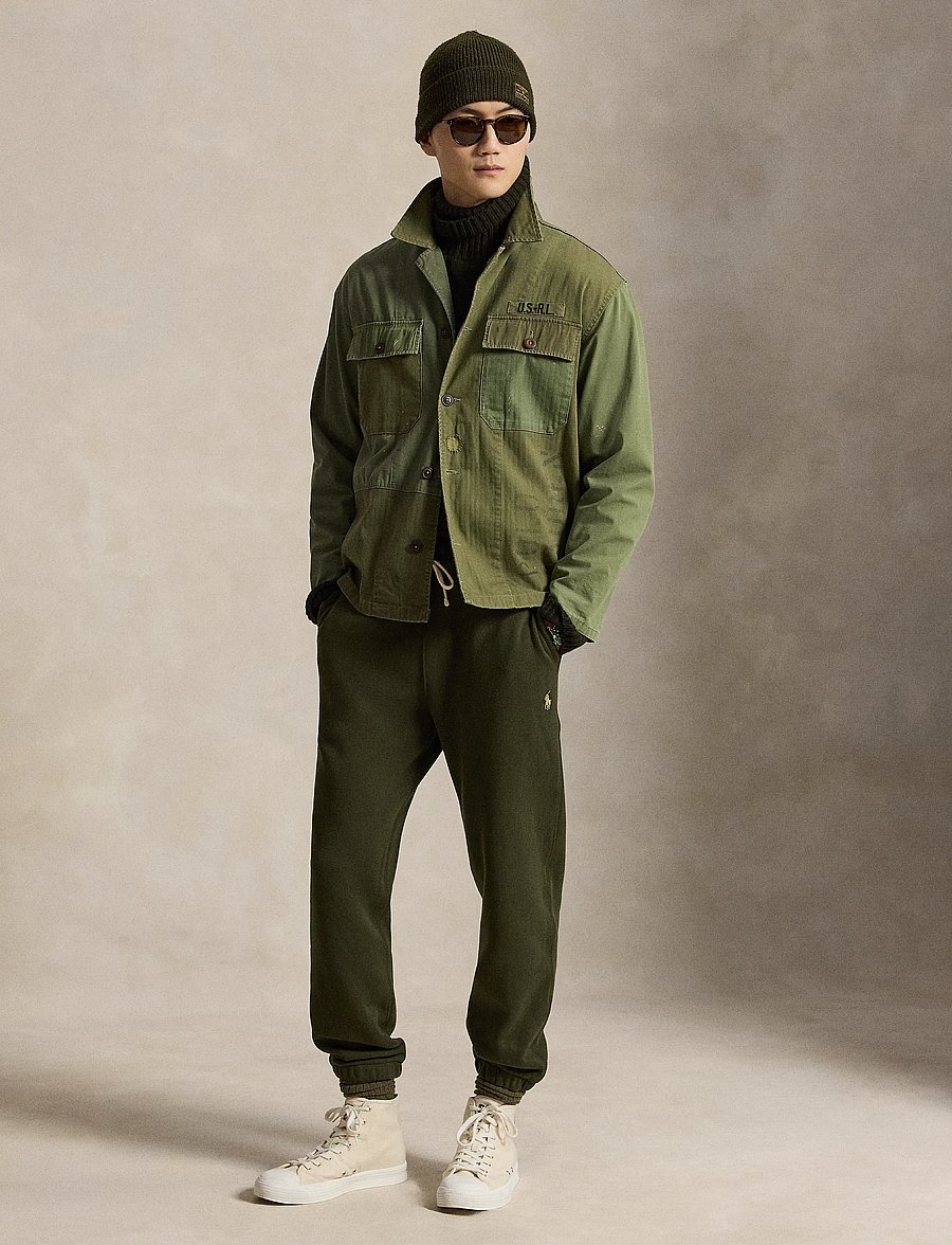 Polo Ralph Lauren - The RL Fleece Sweatpant - osta olukorra järgi - company olive - 0