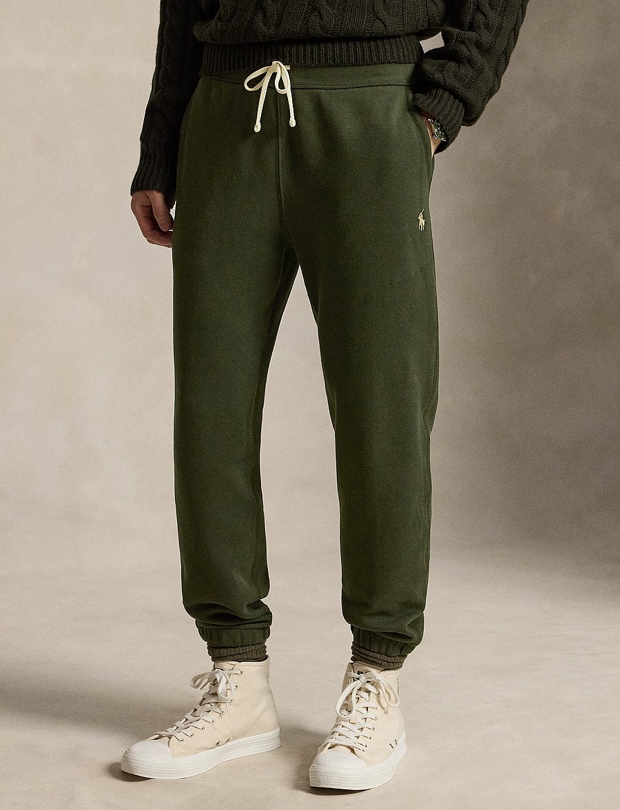Polo Ralph Lauren - The RL Fleece Sweatpant - osta olukorra järgi - company olive - 4