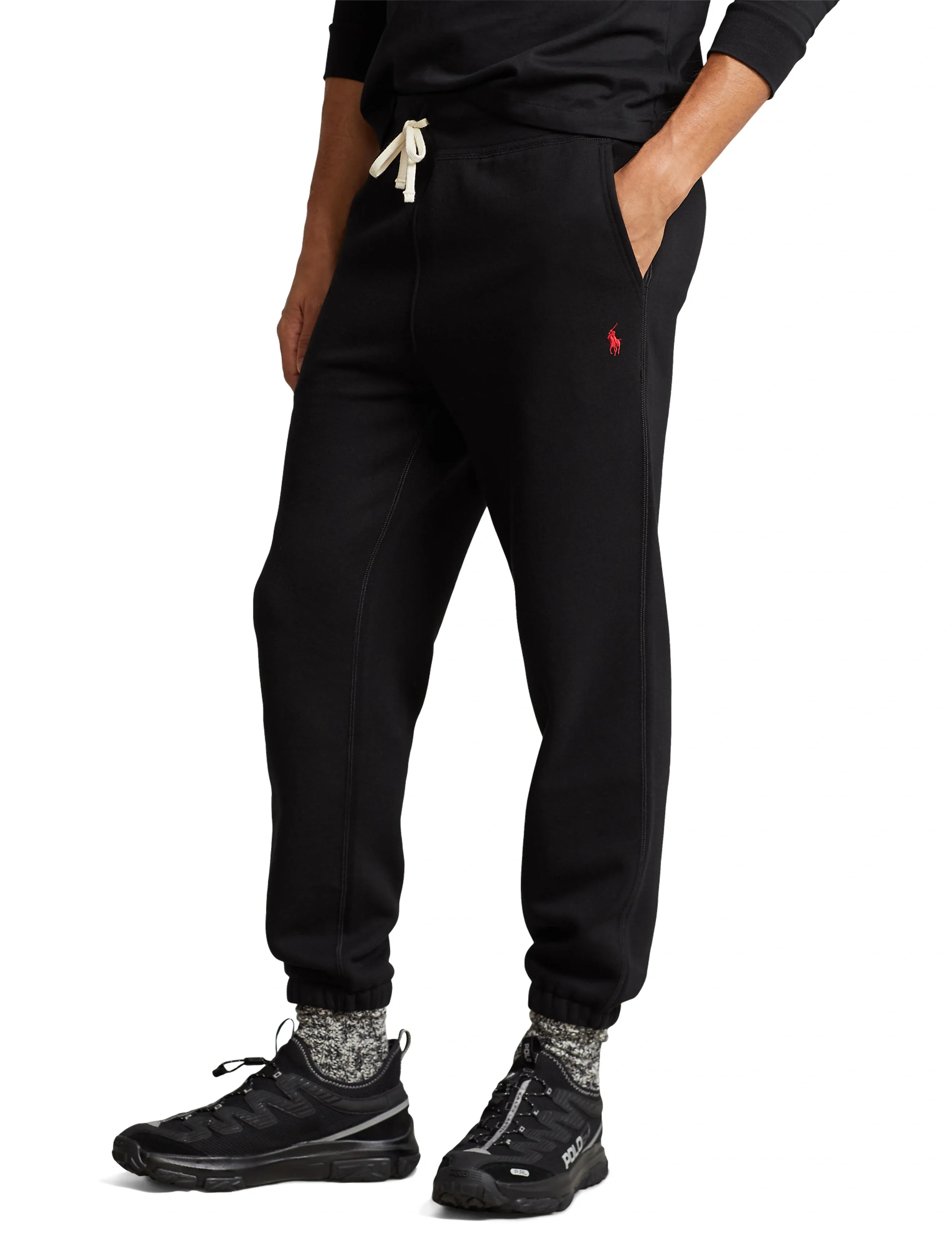 Polo Ralph Lauren - RL FLEECE-ATH-PNT - osta olukorra järgi - polo black - 4
