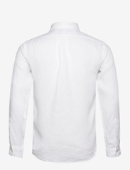 Polo Ralph Lauren - Custom Fit Linen Shirt - chemises décontractées - white - 2