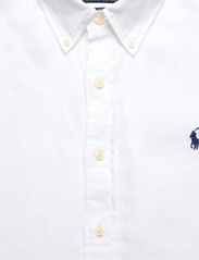 Polo Ralph Lauren - Custom Fit Linen Shirt - chemises décontractées - white - 4