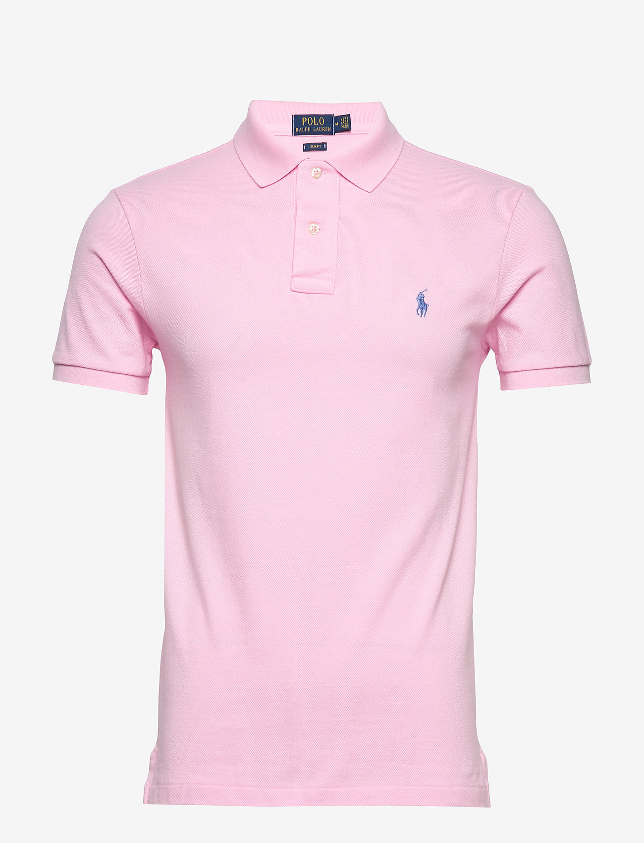 Polo Ralph Lauren - Slim Fit Mesh Polo Shirt - lühikeste varrukatega polod - carmel pink/c7349 - 0
