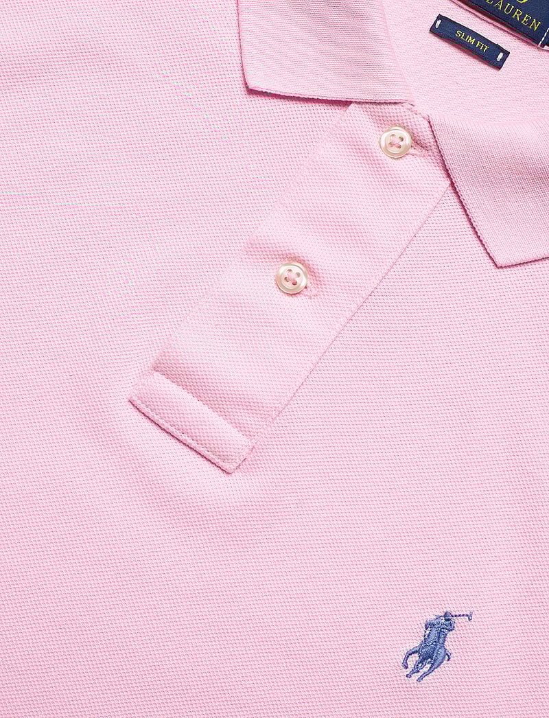 Polo Ralph Lauren - Slim Fit Mesh Polo Shirt - lühikeste varrukatega polod - carmel pink/c7349 - 2