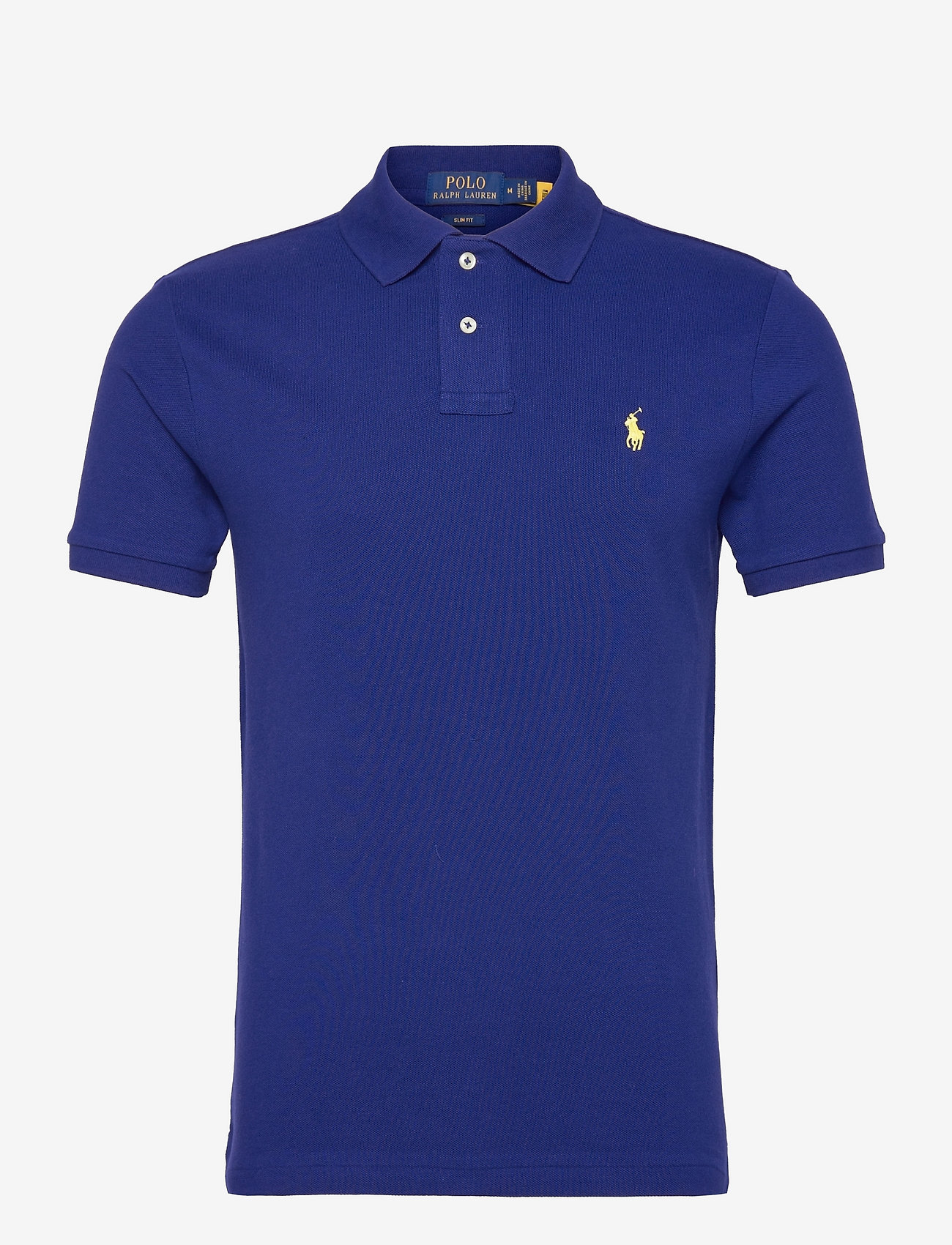 Polo Ralph Lauren - Slim Fit Mesh Polo Shirt - kortærmede poloer - fall royal/c1229 - 0