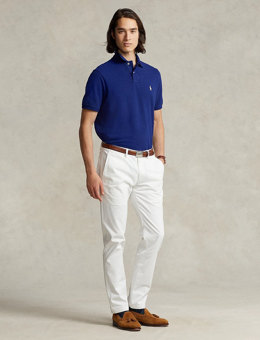 Polo Ralph Lauren - Slim Fit Mesh Polo Shirt - kortærmede poloer - fall royal/c1229 - 5