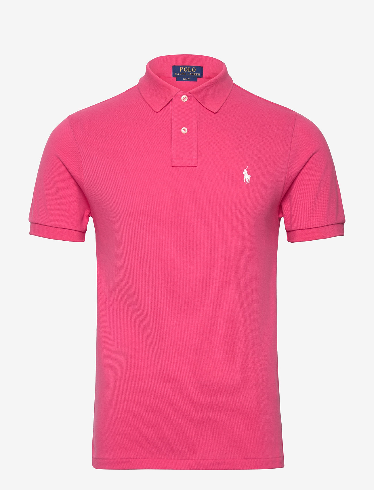 Polo Ralph Lauren - Slim Fit Mesh Polo Shirt - polo marškinėliai trumpomis rankovėmis - hot pink/c2740 - 0