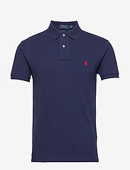 Polo Ralph Lauren - Slim Fit Mesh Polo Shirt - short-sleeved polos - newport navy/c387 - 0