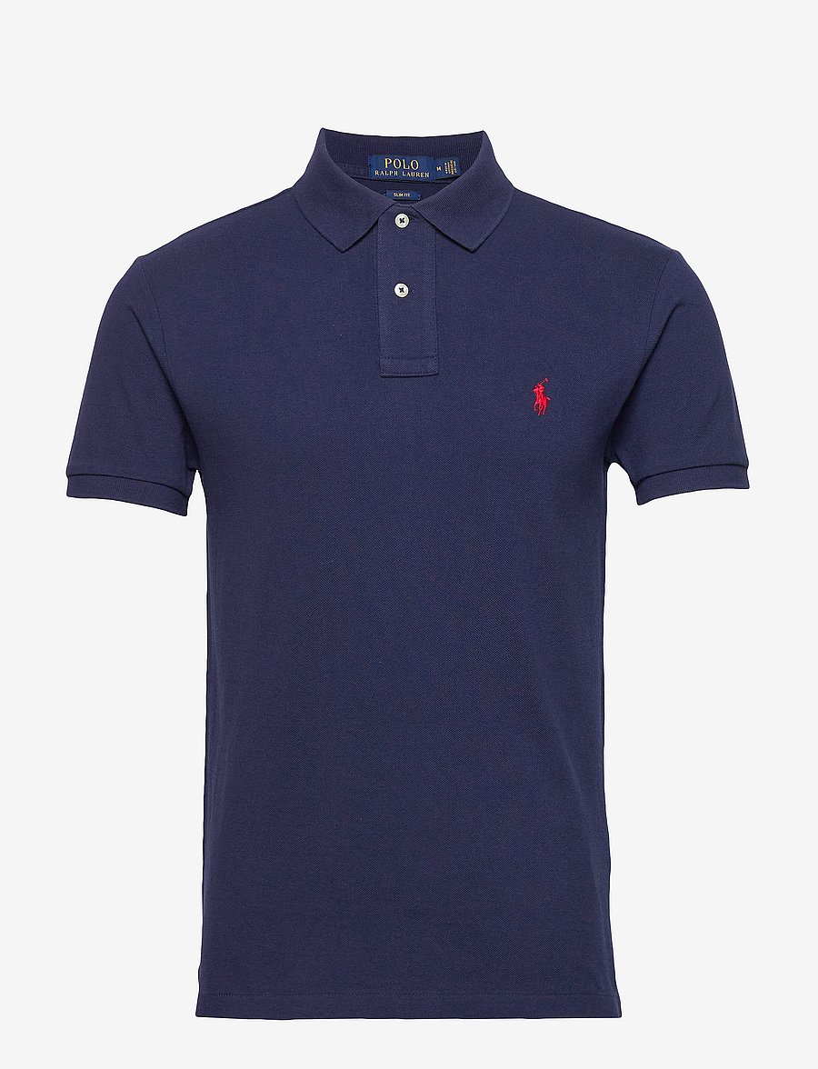 Polo Ralph Lauren - Slim Fit Mesh Polo Shirt - kurzärmelig - newport navy/c387 - 1