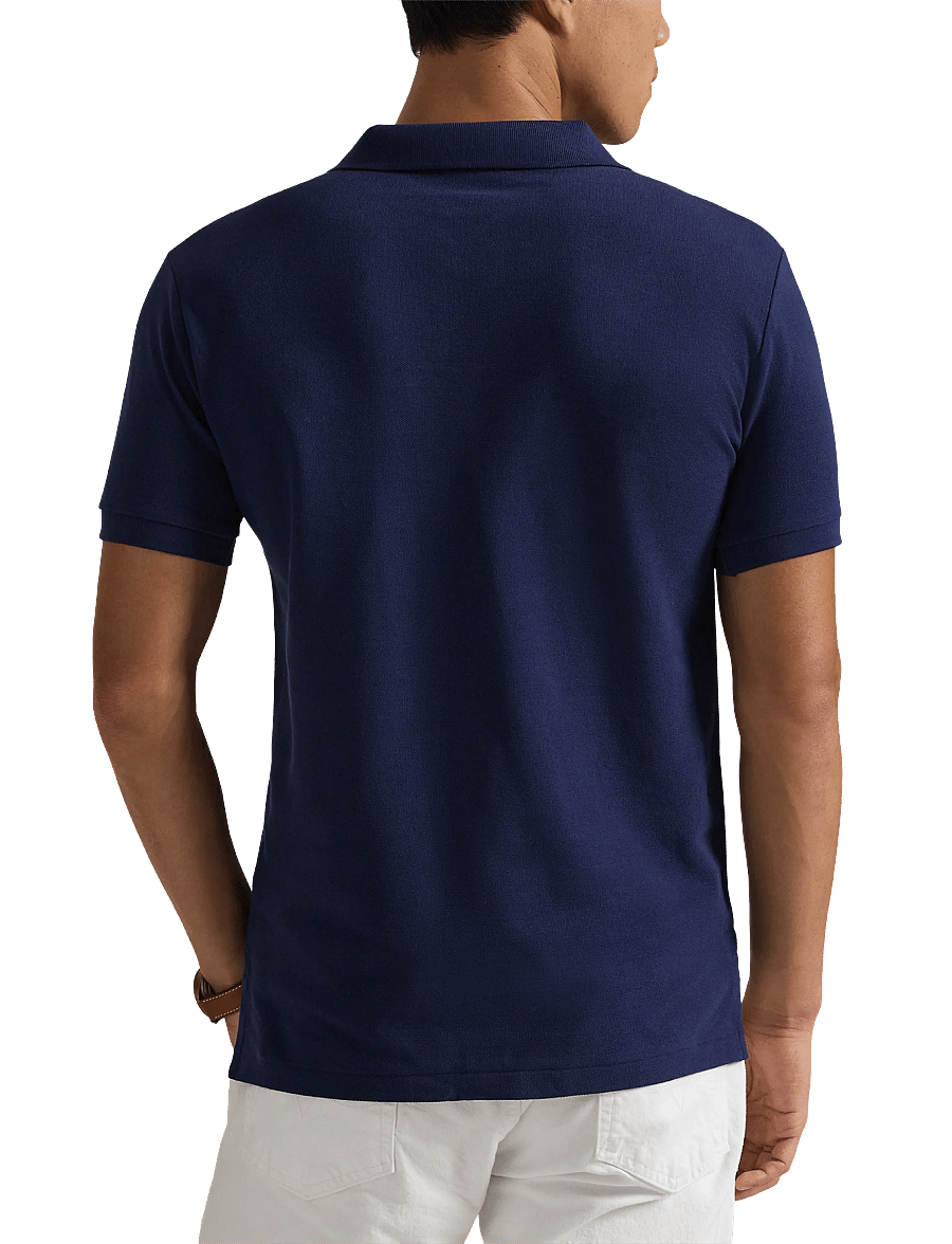 Polo Ralph Lauren - Slim Fit Mesh Polo Shirt - kurzärmelig - newport navy/c387 - 5