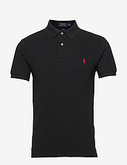 Polo Ralph Lauren - Slim Fit Mesh Polo Shirt - kortermede - polo black/c3870 - 0