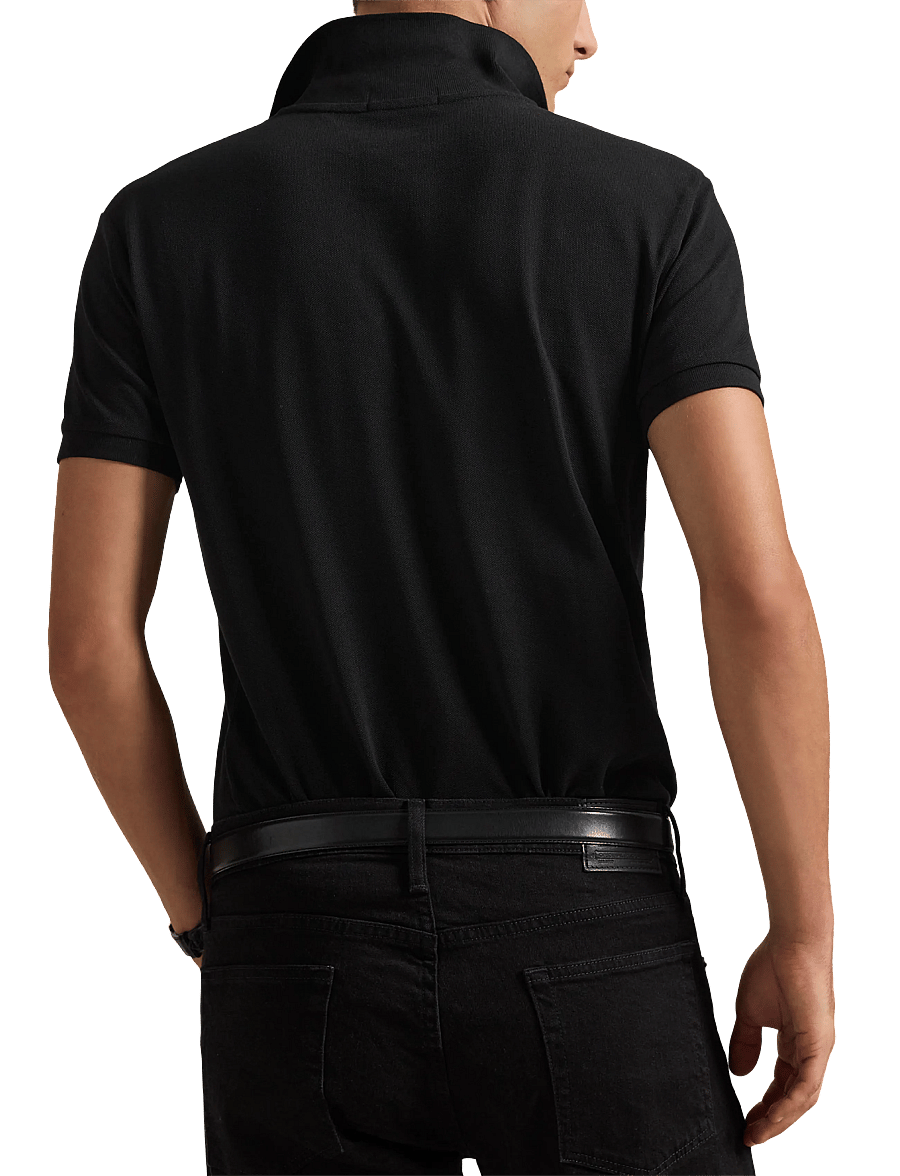 Polo Ralph Lauren - Slim Fit Mesh Polo Shirt - kortærmede poloer - polo black/c3870 - 5