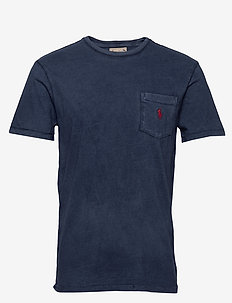 Custom Slim Fit Jersey Pocket T-Shirt, Polo Ralph Lauren