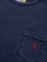 Polo Ralph Lauren - Custom Slim Fit Jersey Pocket T-Shirt - basic t-krekli - cruise navy - 3